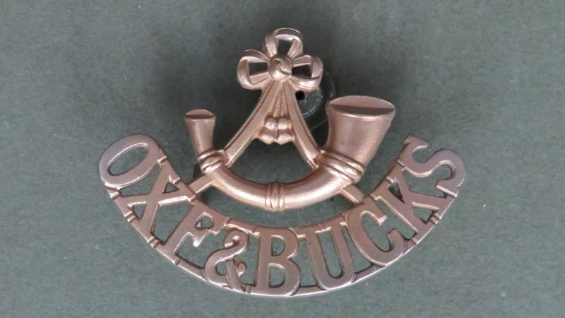 British Army The Oxfordshire and Buckinghamshire Light Infantry Shoulder Title