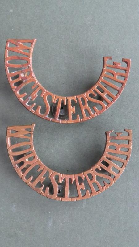 British Army The Worcestershire Regiment Titles