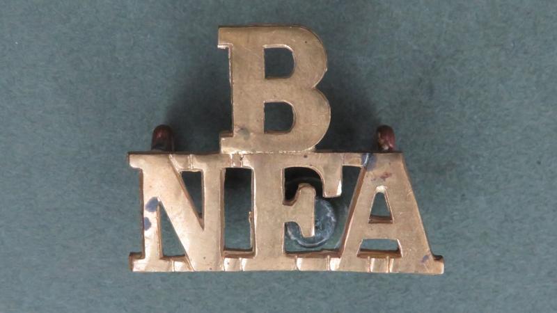 South Africa 1904-1913 B Battery Natal Field Artillery Shoulder Title