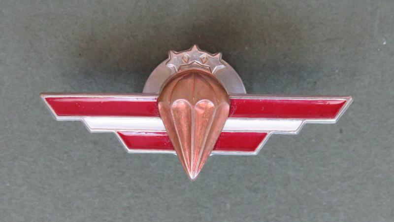 Latvia Army 3rd Class Parachute Wings