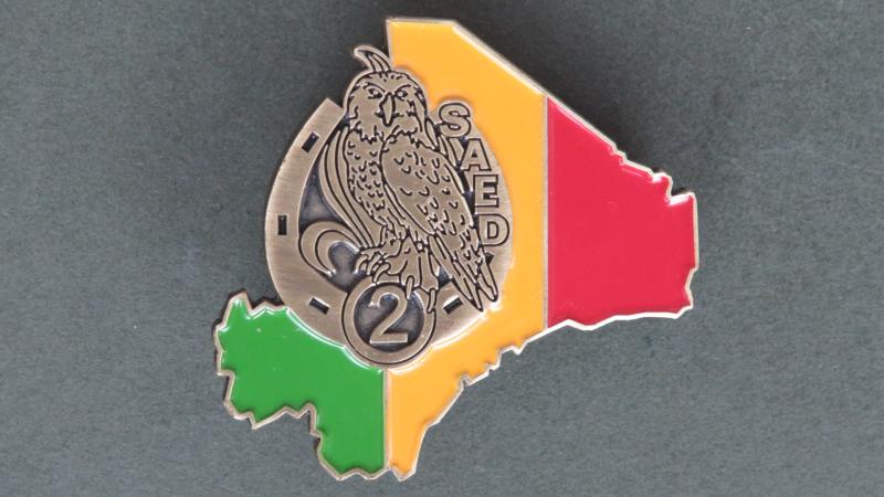 France Foreign Legion 2° Régiment Etranger d’Infanterie, S.A.E.D. MALI 2020 Pocket Crest