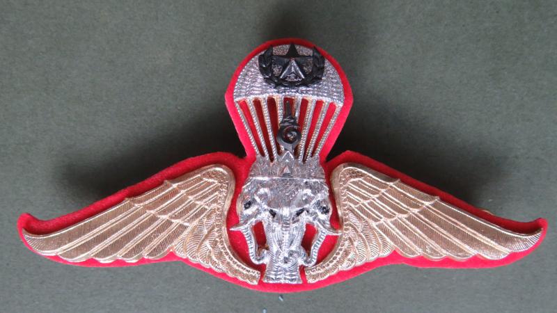Thailand Army Master Parachute Wings