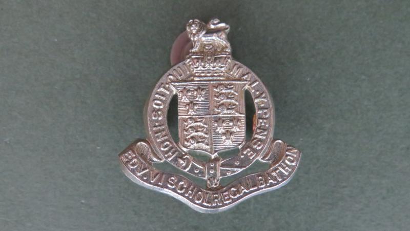 British Army Bath King Edwards School OTC Cap / Collar Badge