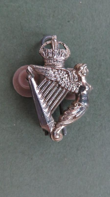 British Army The 5th Royal Irish Hussars Officer's Collar Badge