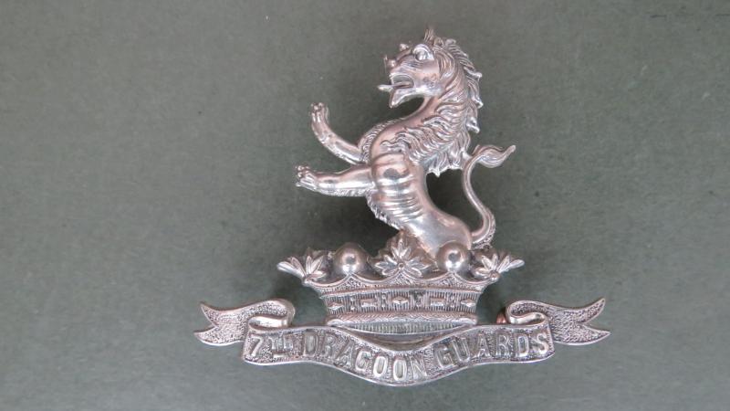 British Army Victorian / Edwardian Period The 7th (The Princes Royal's) Dragoon Guards Cap Badge