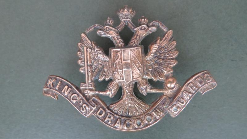 British Army Victorian / Edwardian Period 1st (King's) Dragoons Guards Cap Badge