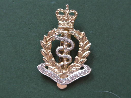 British Army Royal Army Medical Corps Cap Badge