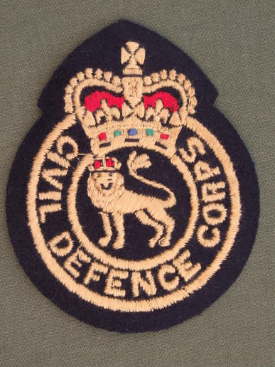 Post 1953 Civil Defence Corps Breast Badge