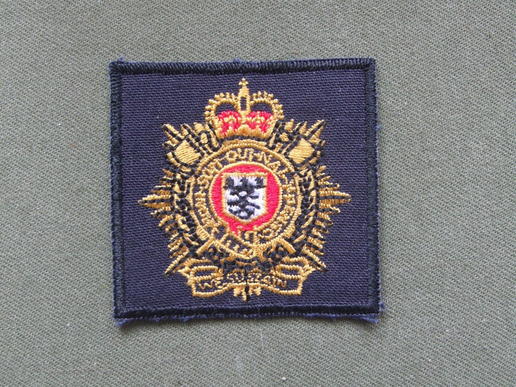 British Army Royal Logistic Corps (RLC) Cloth Cap Badge