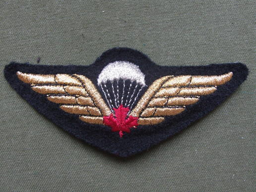 Canada 1989 Parachute Wings (Non Active Red Maple Leaf) 