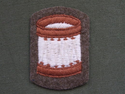 British Army Drummer Arm Badge