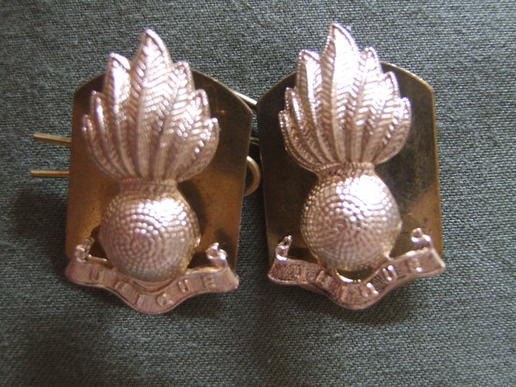 British Army Royal Artillery Collar Badges