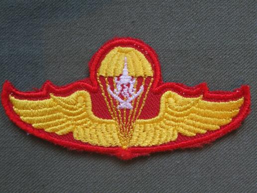 Thailand Student Basic Parachute Wings 