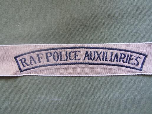 Royal Air Force Police Auxiliaries Shoulder Title