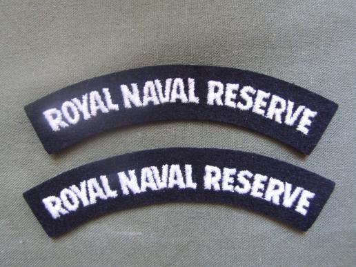 Royal Navy Royal Naval Reserve Shoulder Titles