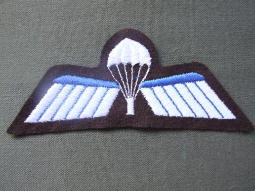 Netherlands  Army Parachute Wings B Wing