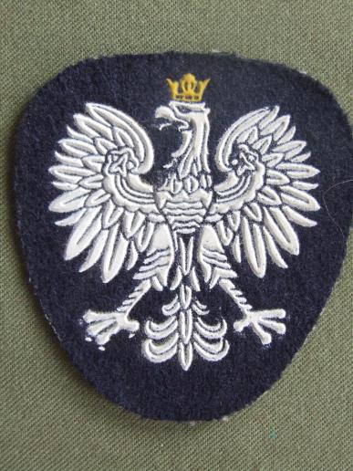 Poland Post 1990 Police Cap Badge 