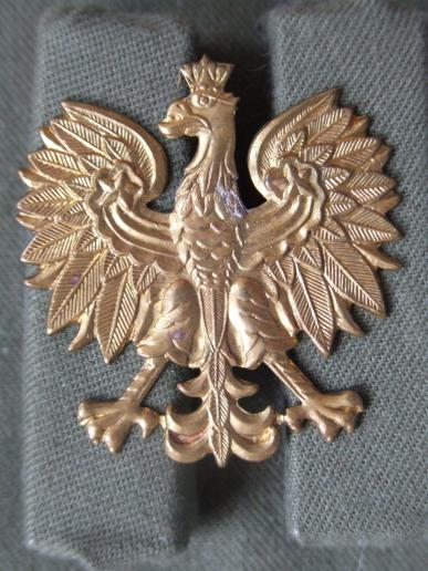 Poland Post 1990 Police Small Beret Badge 