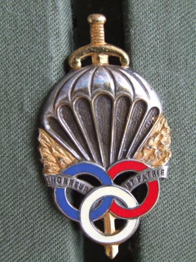 France Brevets Pre Militaire Parachute Badge