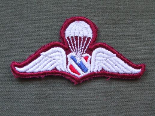 Thailand Border Patrol Police Basic Parachute Wings