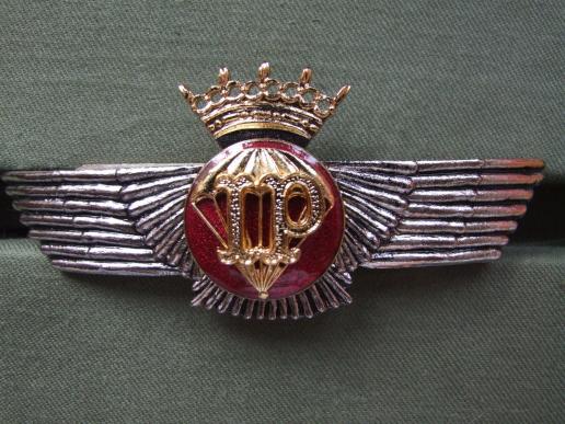 Spain Pre 1977 Parachute Instructor-Rigger Qualification Wings