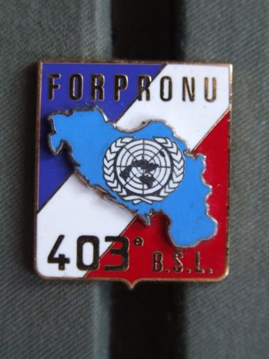 France FORPRONU-403e B.S.L. Pocket Crest