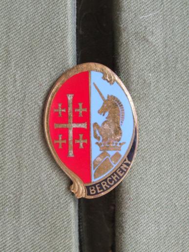 France 1er R.H.P. (Parachute Hussars Regiment) Pocket Crest  