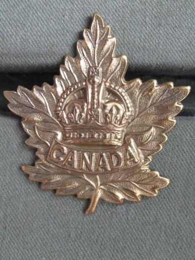 Canada General Service Cap Badge (WW2 Period)