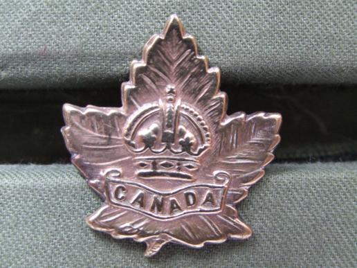 Canada General Service Collar Badge (WW2 Period)