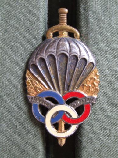 France Pre-Militaire Parachute Badge