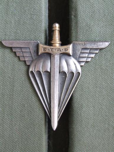France E.T.A.P. (Airborne School Troops) Pocket Crest  