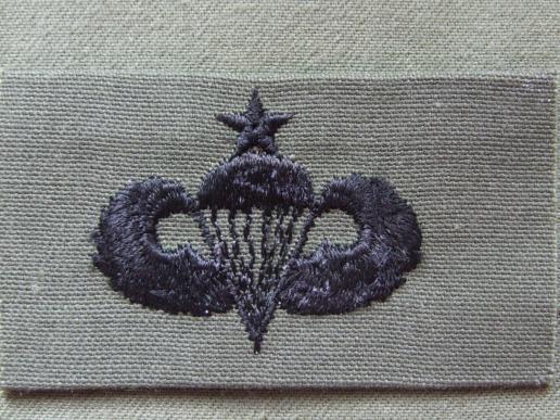 USA Army Subdued Senior Parachute Wings