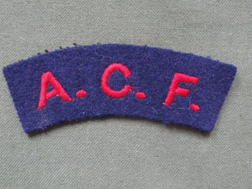 British Army,Army Cadet Force (Royal Artillery) Shoulder Title