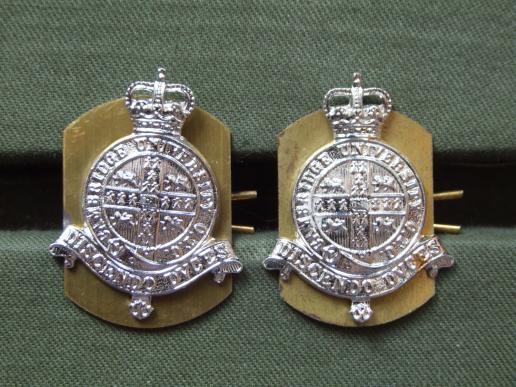 British Army Cambridge University Officer Training Corps Collar Badges