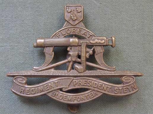 Republic of South Africa Regiment President Steyn Cap Badge