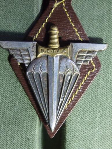 France B.E.T.A.P. (Airborne School Base Troops) Pocket Crest