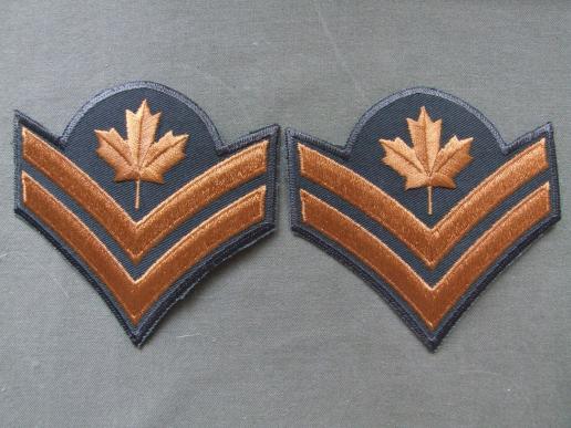 Canada Pair of Corporals Rank Badges for Garrison Dress Uniform