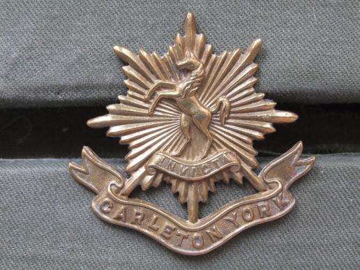 Canada Carlton & York Regiment Cap Badge