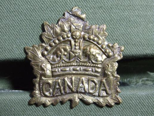Canada WW1 General Service Cap Badge