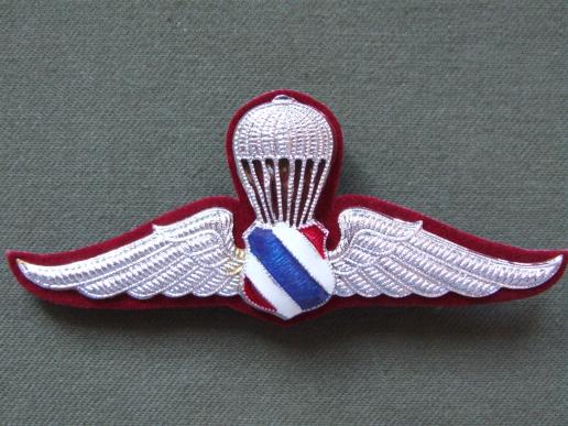  Thailand Border Patrol Police Basic Parachute Wings 