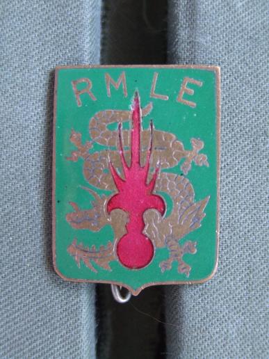 French Foreign Legion R.M.L.E. (Foreign Legion March Regiment) Pocket Crest