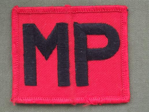 British Army Military Police Arm Patch