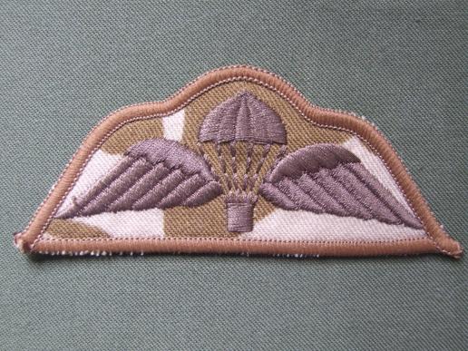 British Army Desert Pattern (Private Purchase) Parachute Wings