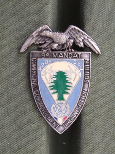France 14 R.P.C.S. (Mandat 9e 1982) Pocket Crest 