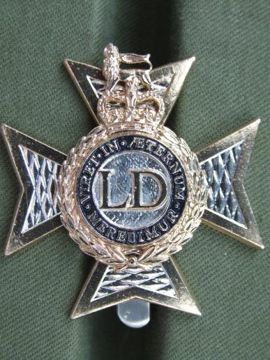 British Army The Light Dragoons Cap Badge