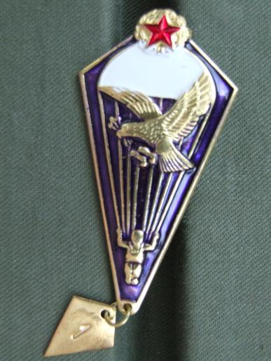 Belarus Army Non Airborne Unit Parachute Badge