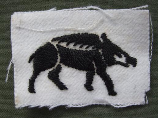 British Army Hampshire County Division Formation Patch