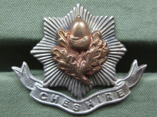 British Army The Cheshire Regiment Cap Badge 