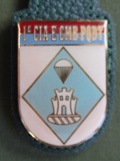 Brazil Airborne 1st Combat Engineer Company Pocket Crest