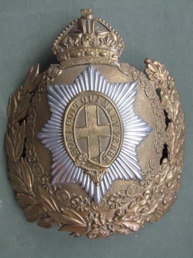 British Army 1902-52 Household Cavalry, 1st Life Guards Other Ranks Full Dress Helmet Plate